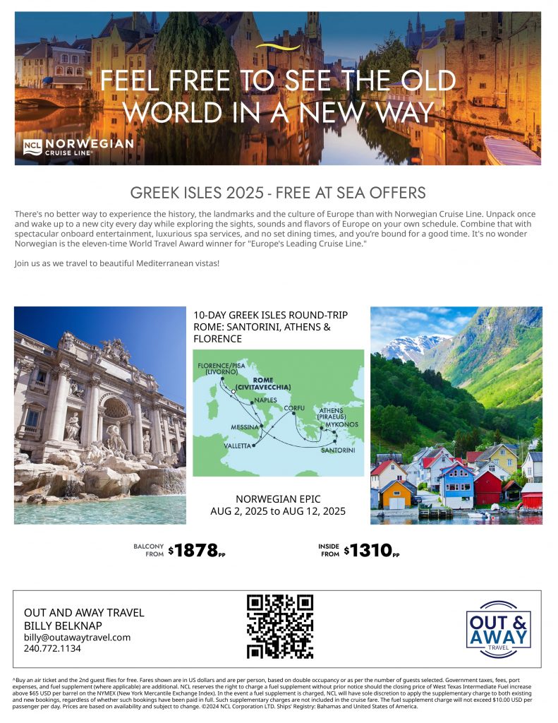 Greek Isles Flyer