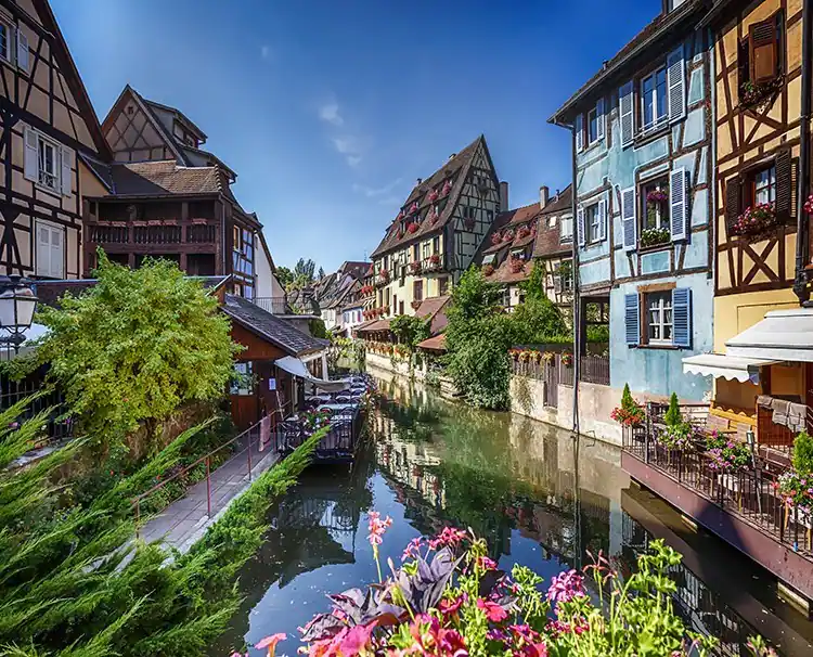 Enchanting Rhine river cruise port