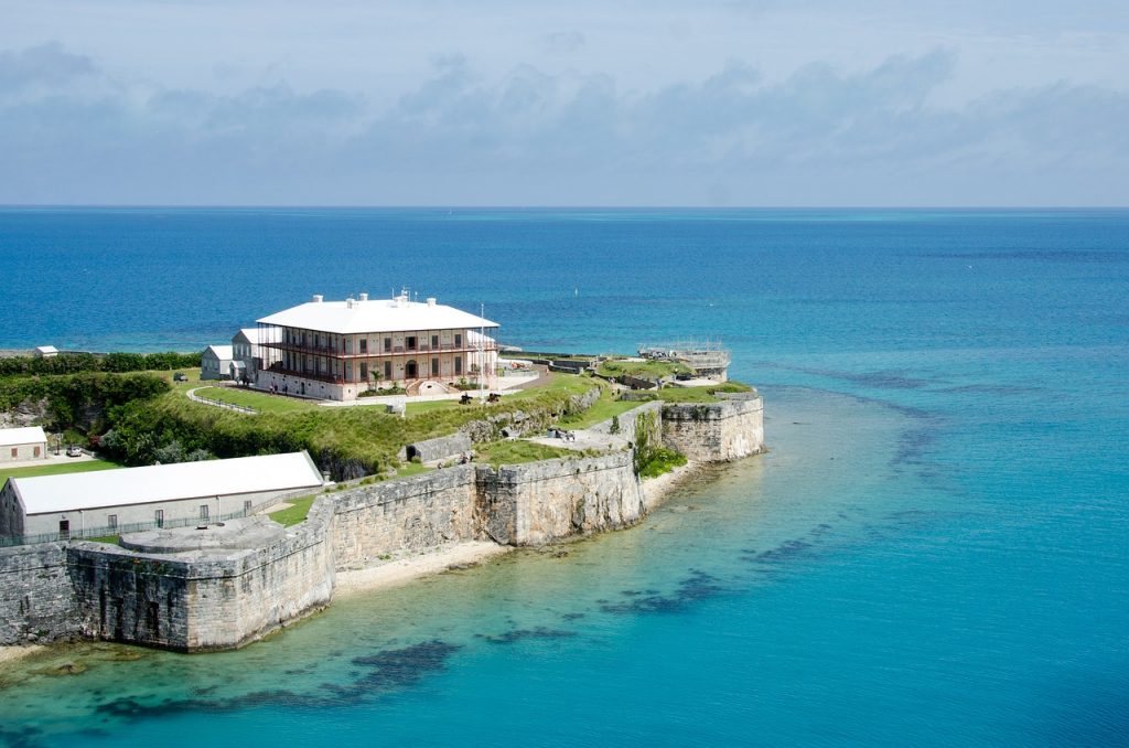 ocean, bermuda, blue
