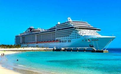 white cruise ship on sea during daytime